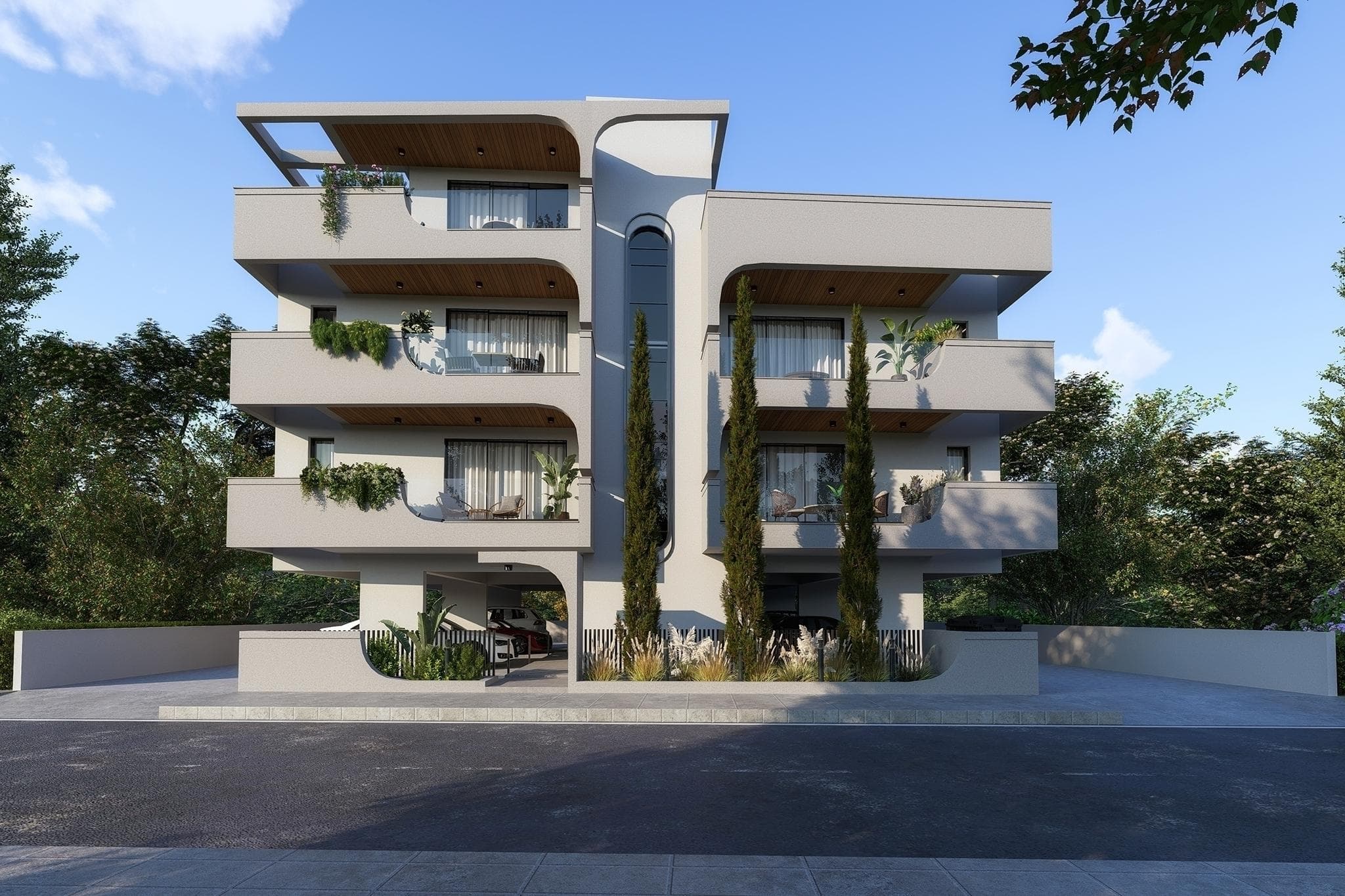 1-bedrooms apartments in Nicosia, Cyprus.