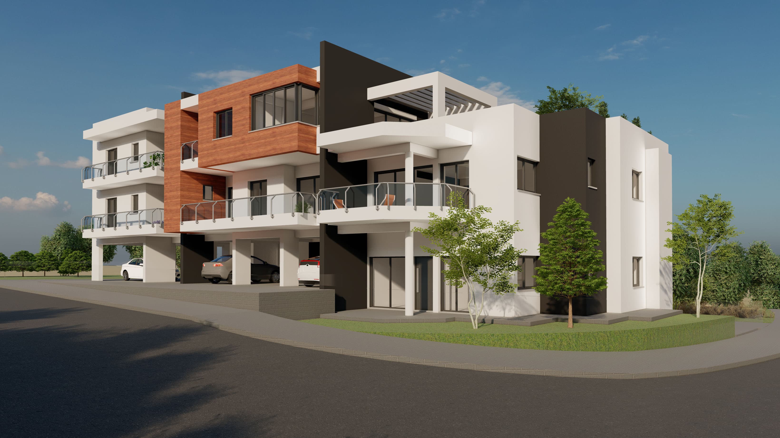2-bedrooms apartments in Famagusta, Cyprus.