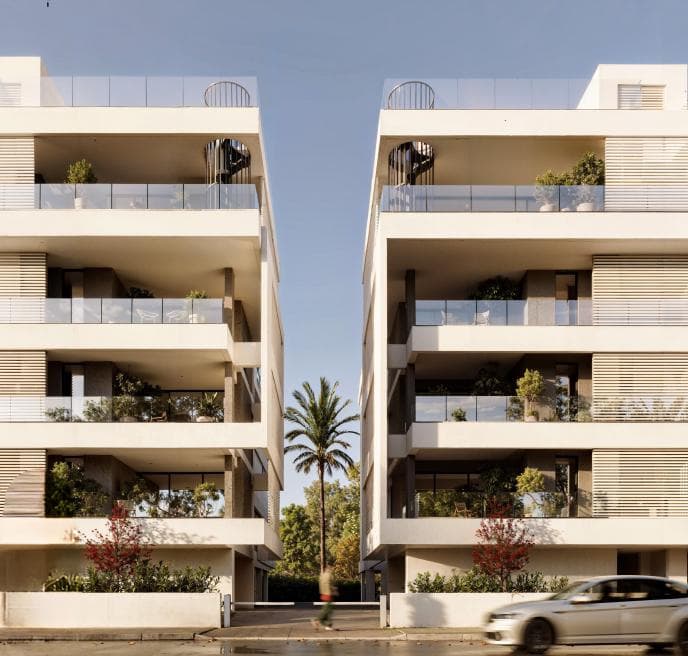 2-bedrooms apartments in Larnaca, Cyprus.