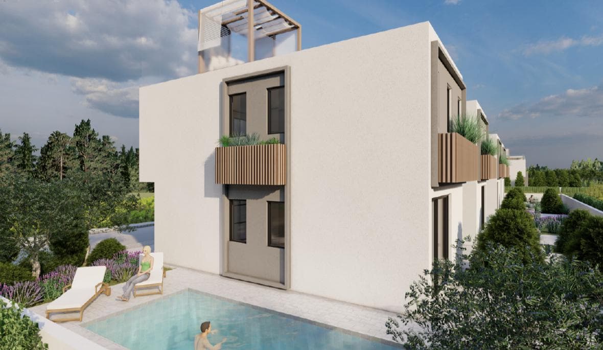 2-bedrooms house in Paphos, Cyprus.