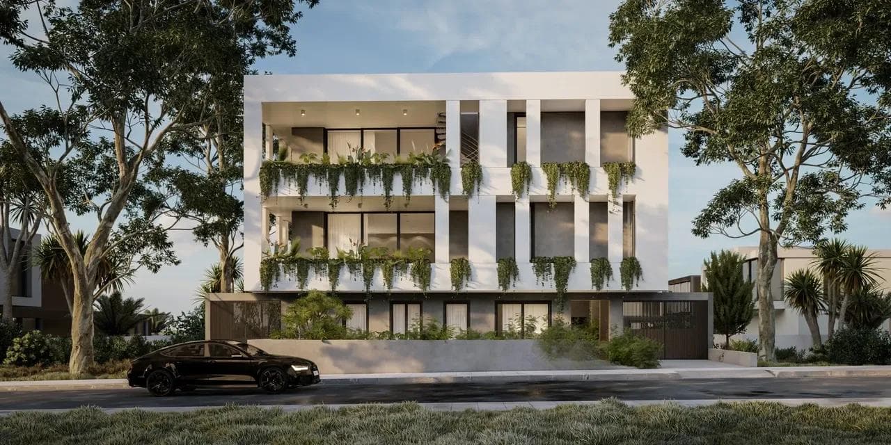 2-bedrooms apartments in Nicosia, Cyprus.