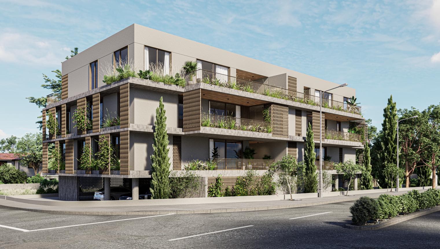 3-bedrooms apartments in Nicosia, Cyprus.