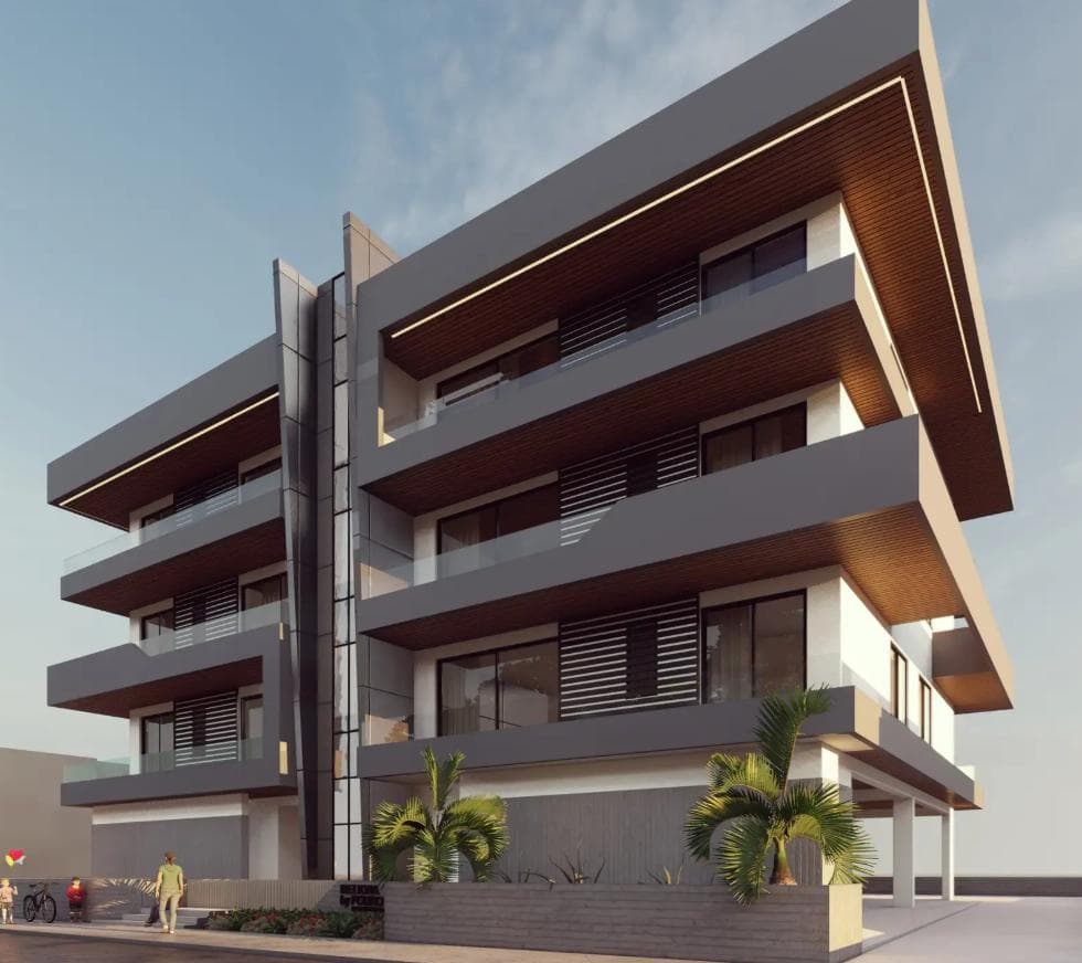 2-bedrooms building in Limassol, Cyprus.