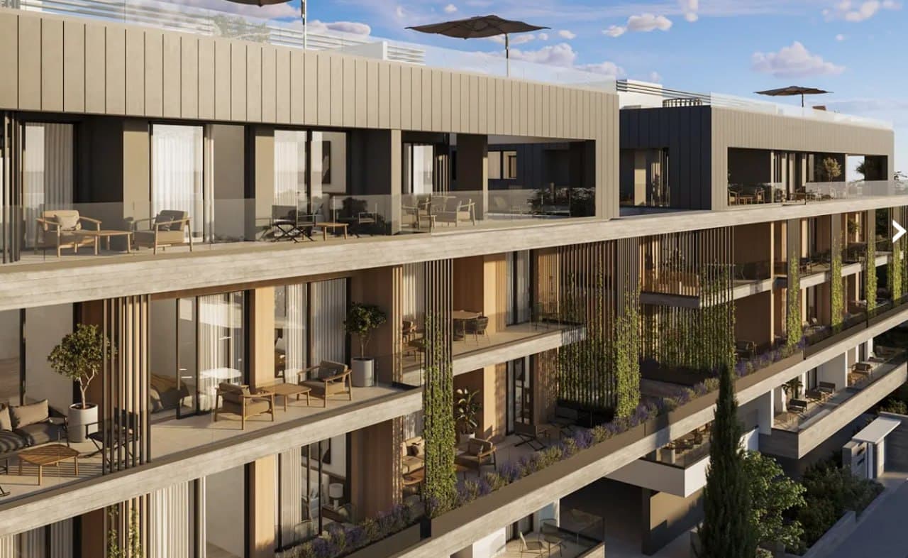 2-bedrooms apartments in Limassol, Cyprus.