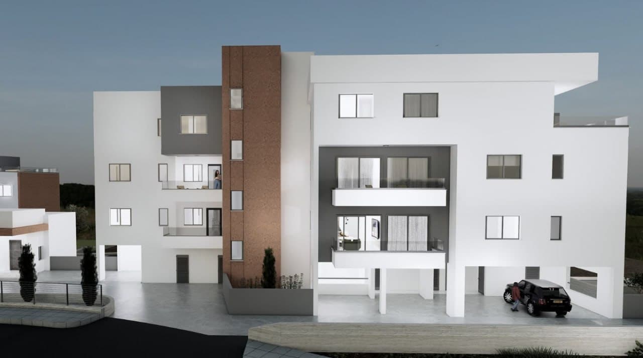 2-bedrooms apartments in Limassol, Cyprus.