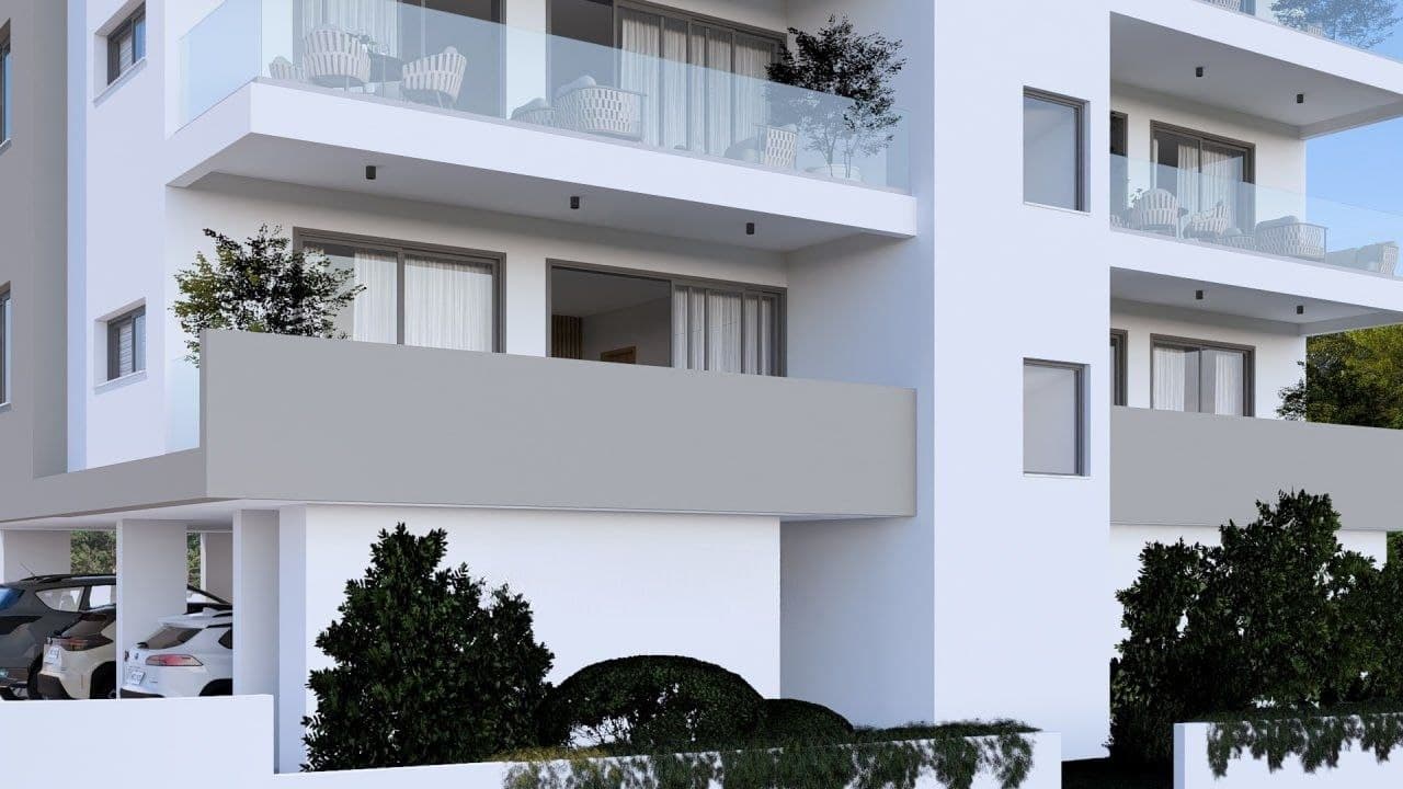 2-bedrooms apartments in Paphos, Cyprus.