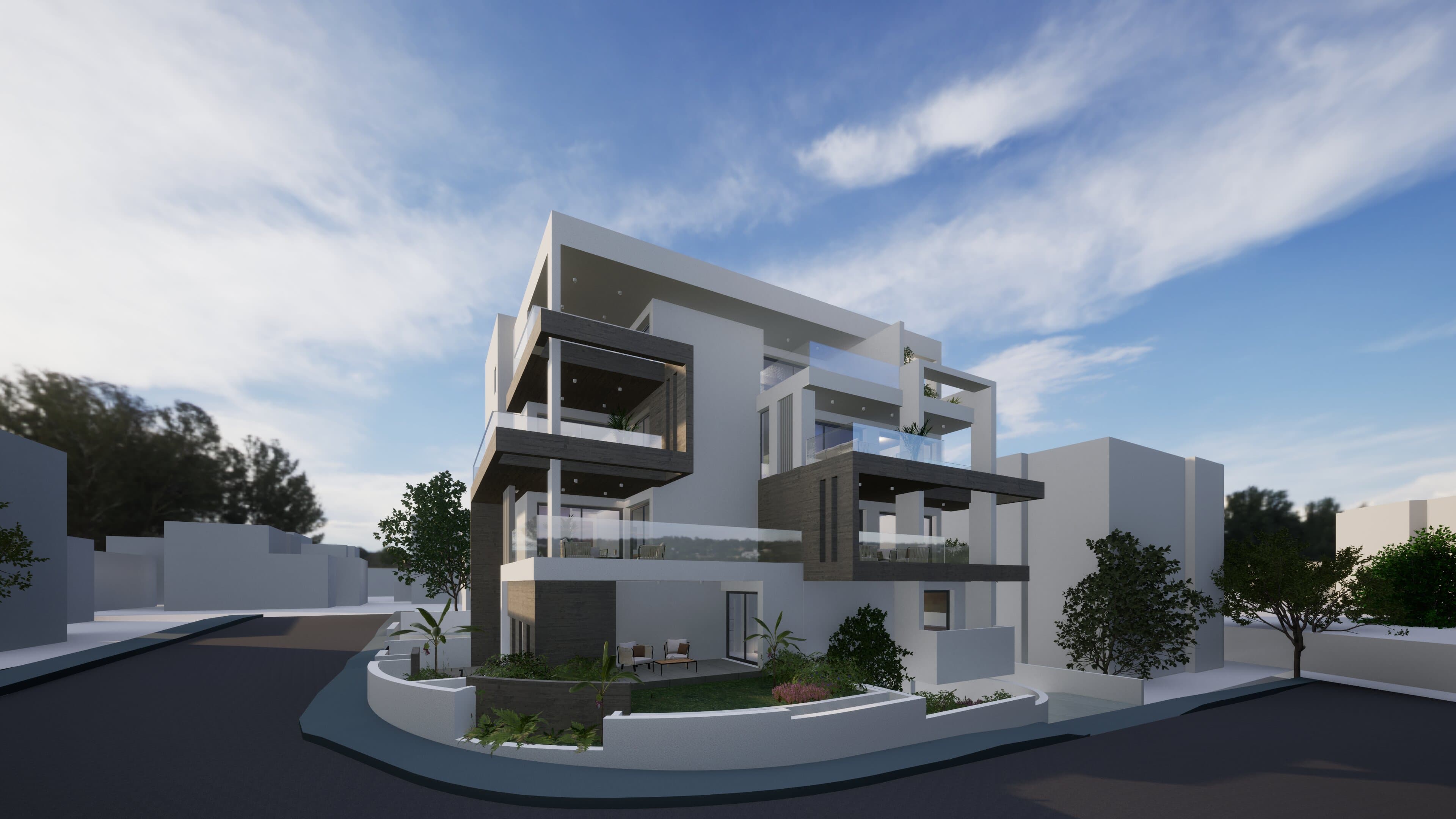 2-bedrooms apartments in Paphos, Cyprus.