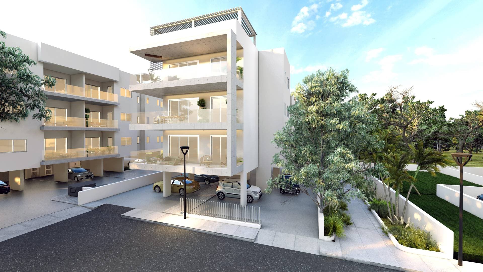 3-bedrooms apartments in Larnaca, Cyprus.