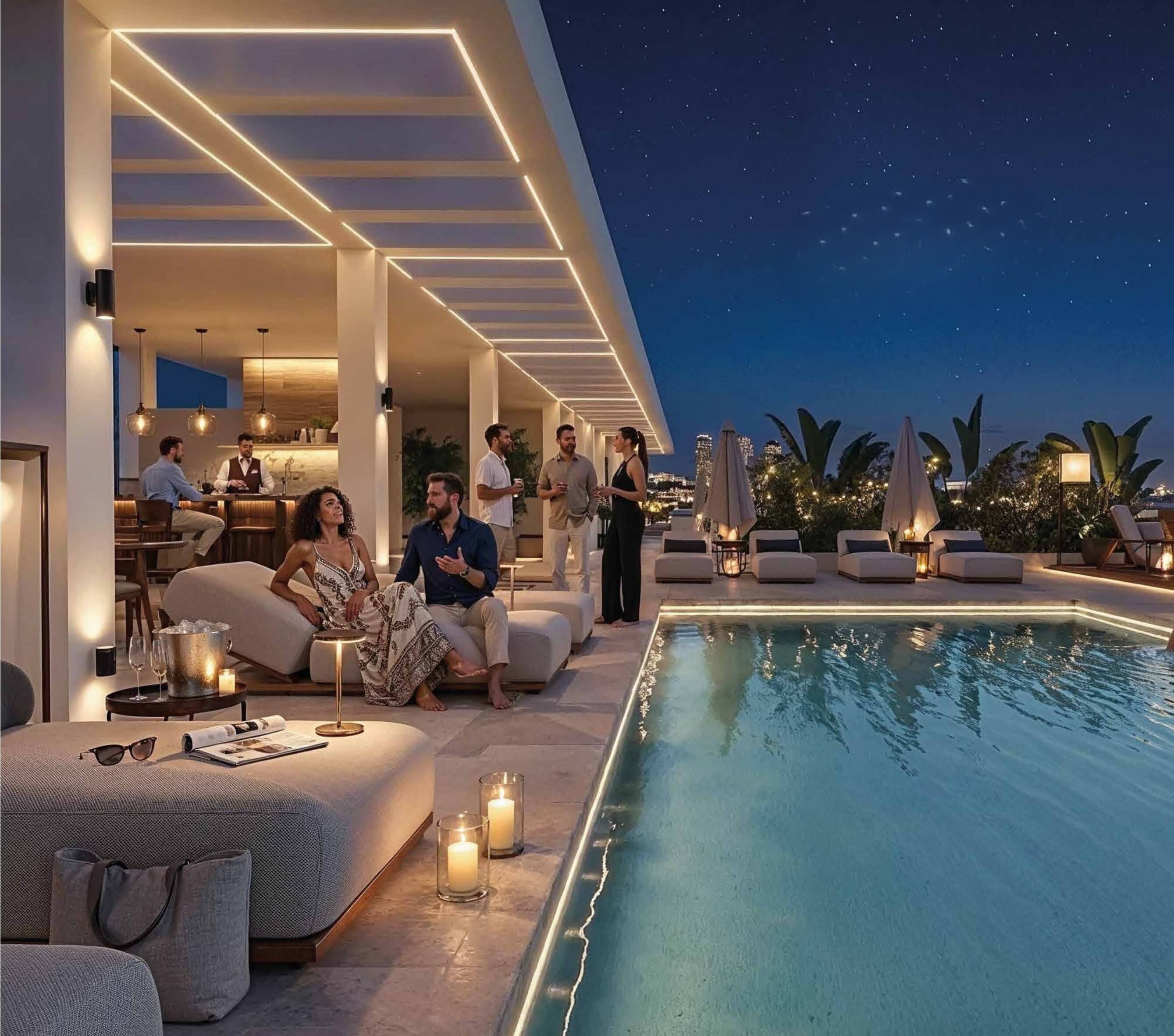 3-bedrooms apartments in Limassol, Cyprus.