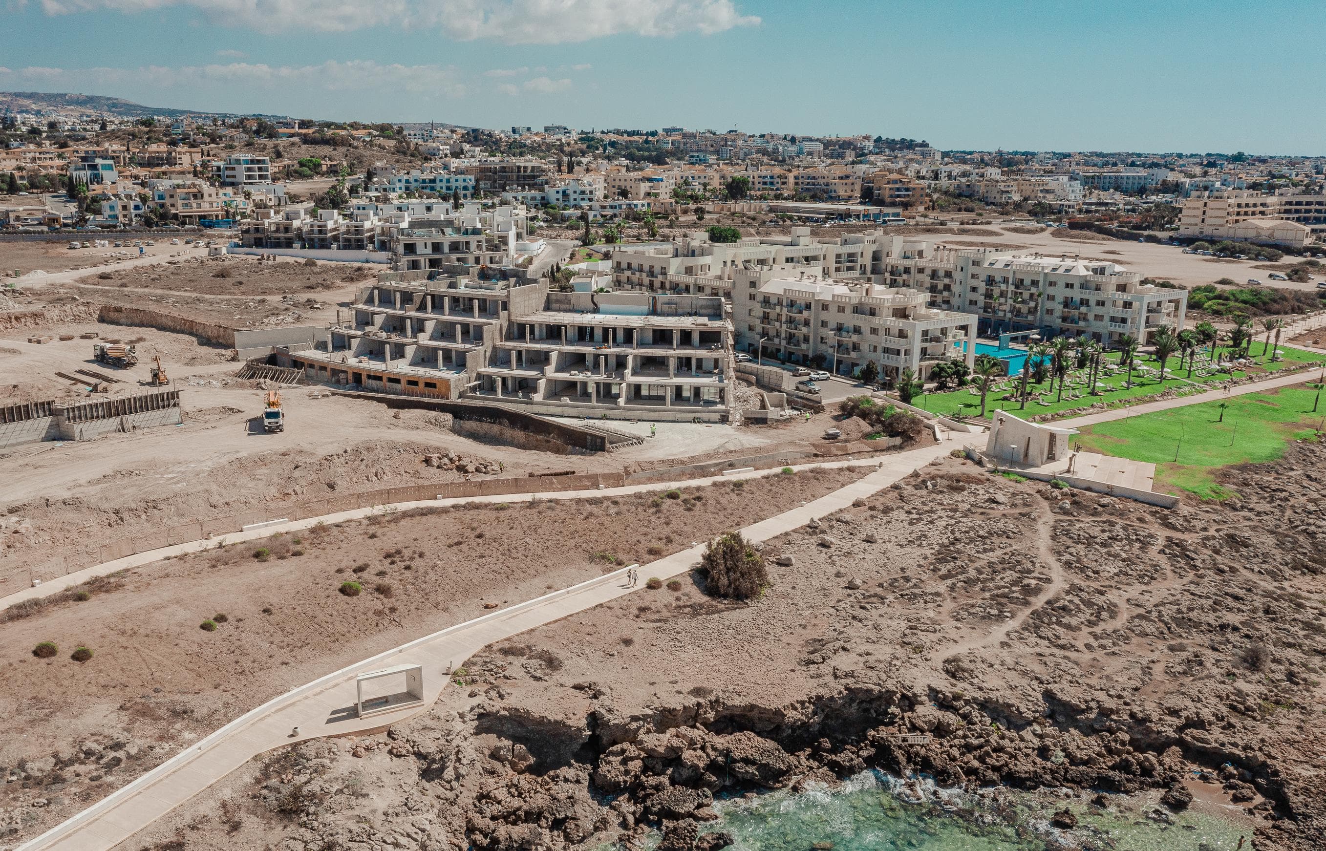 3-bedrooms apartments in Paphos, Cyprus.