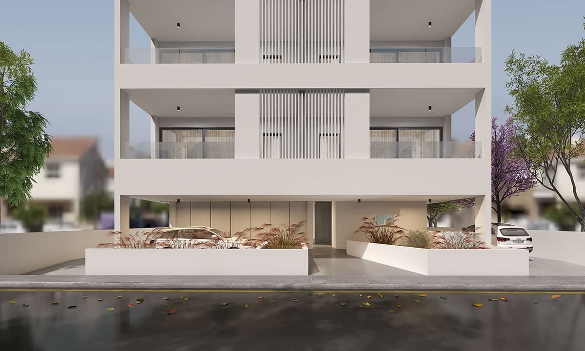 2-bedrooms apartments in Nicosia, Cyprus.