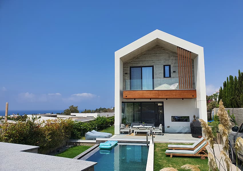3-bedrooms house in Paphos, Cyprus.