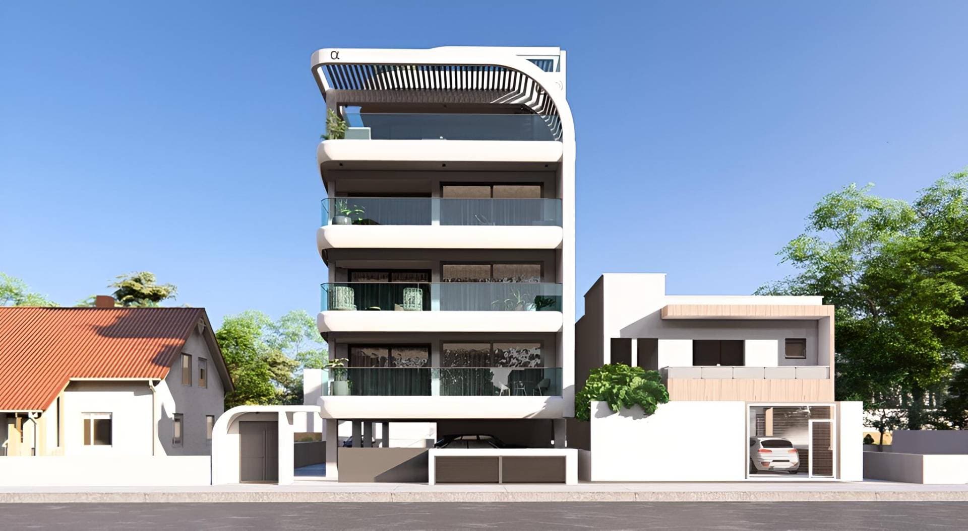 1-bedrooms apartments in Limassol, Cyprus.