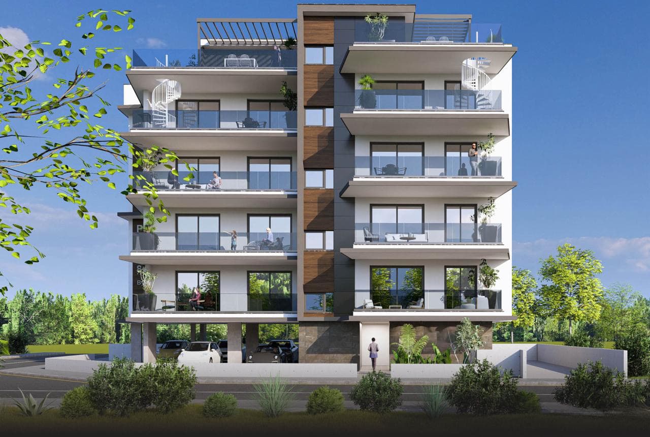 1-bedrooms apartments in Larnaca, Cyprus.
