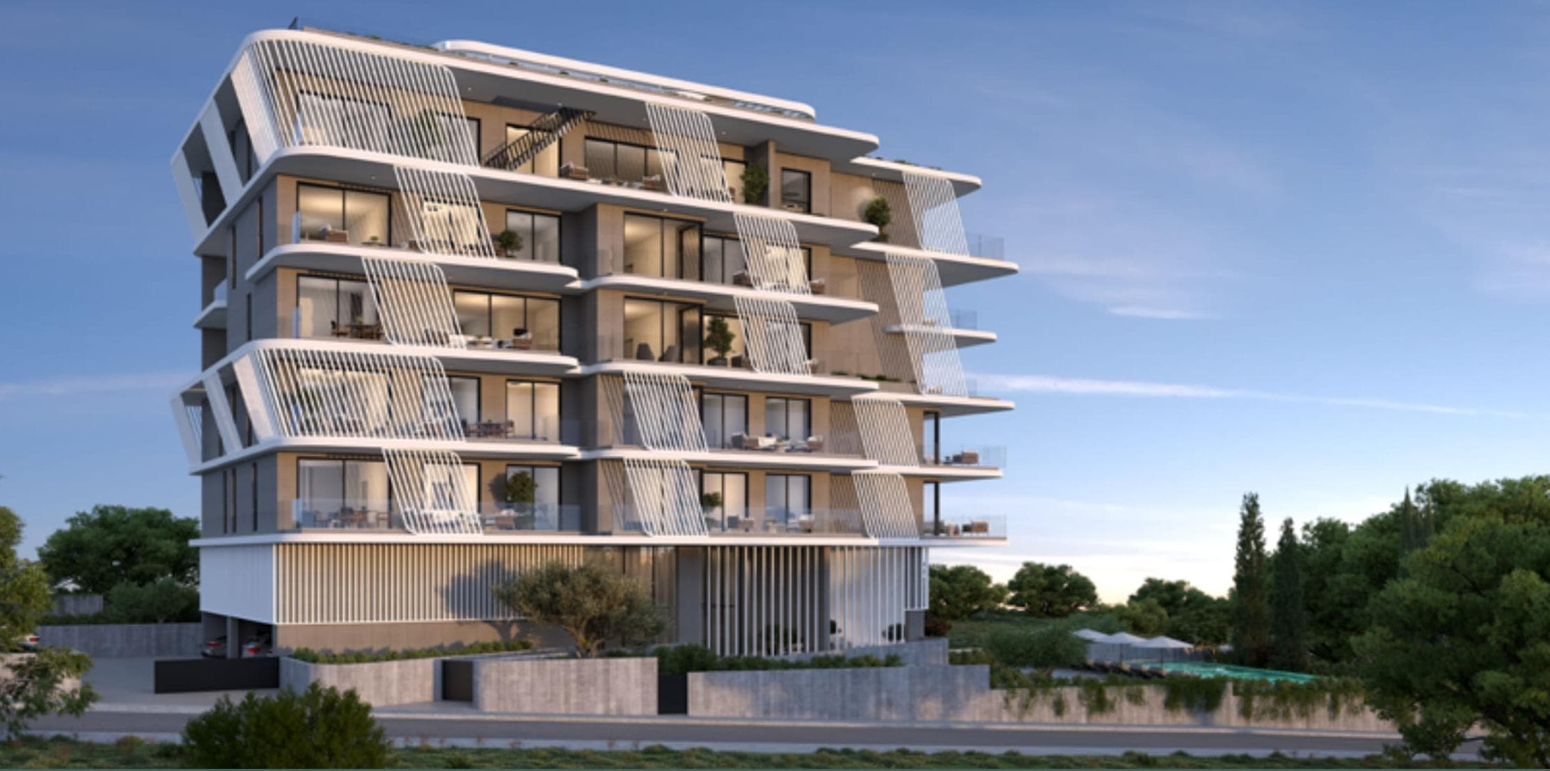 3-bedrooms apartments in Limassol, Cyprus.