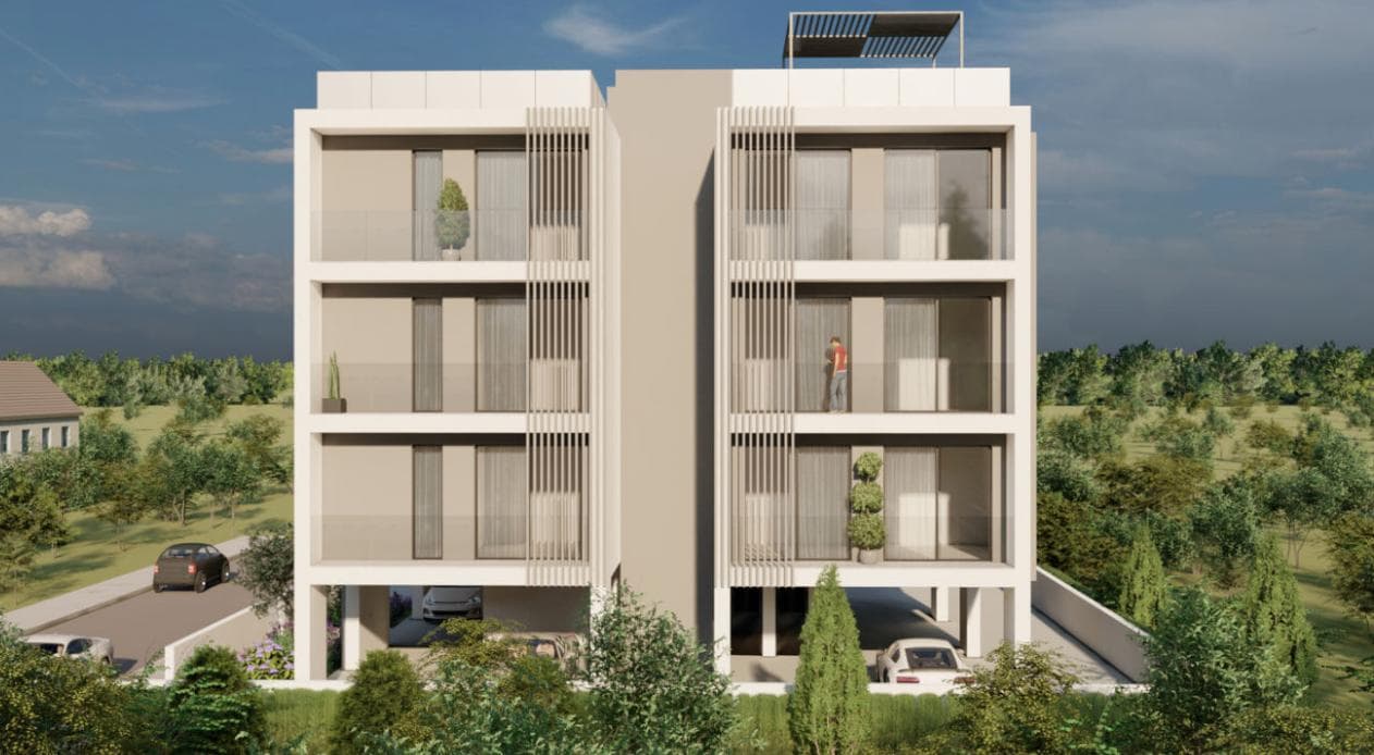 2-bedrooms apartments in Paphos, Cyprus.