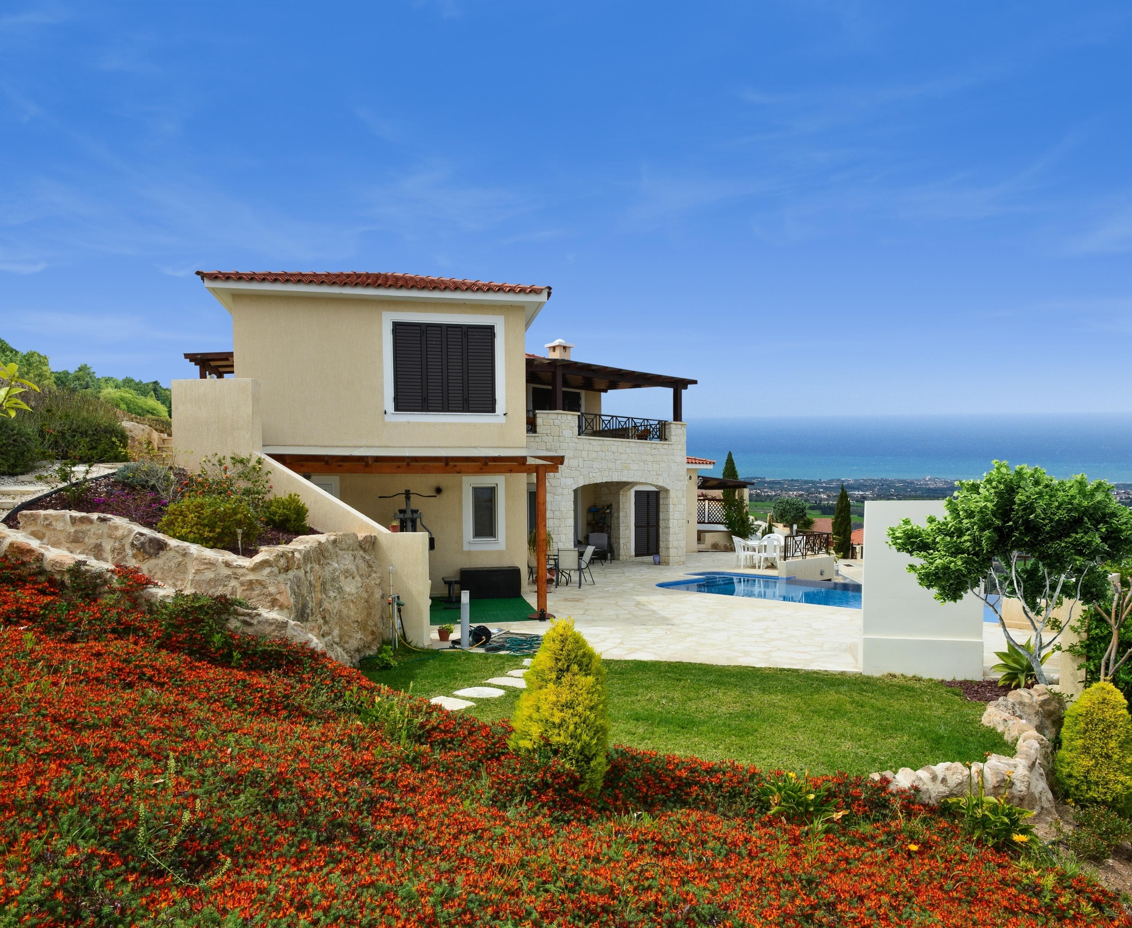3-bedrooms house in Paphos, Cyprus.