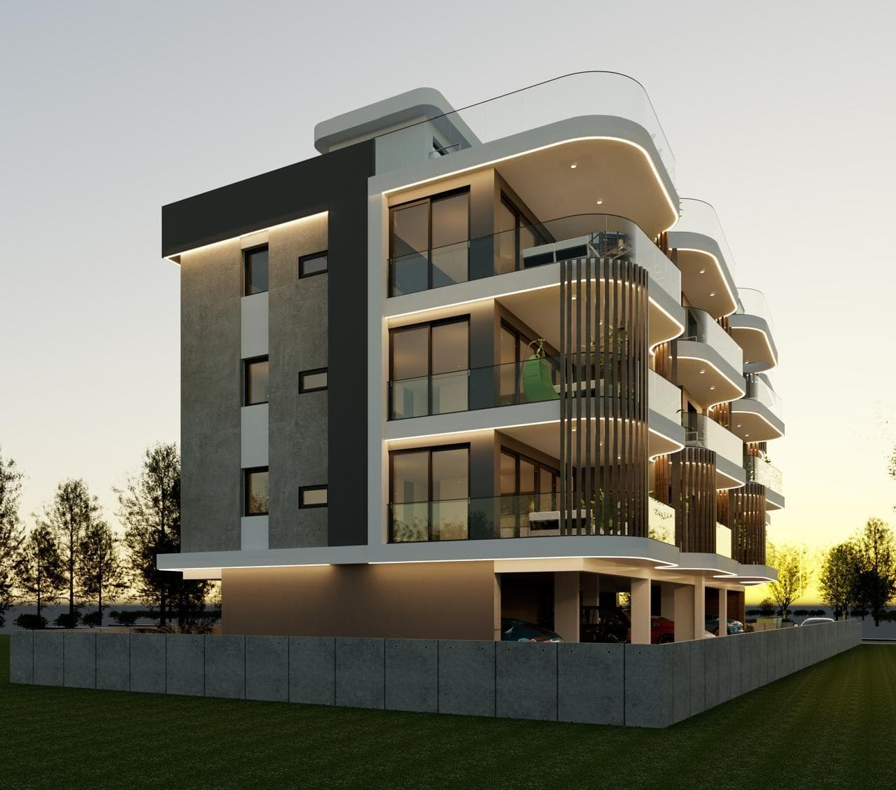 1-bedrooms apartments in Larnaca, Cyprus.