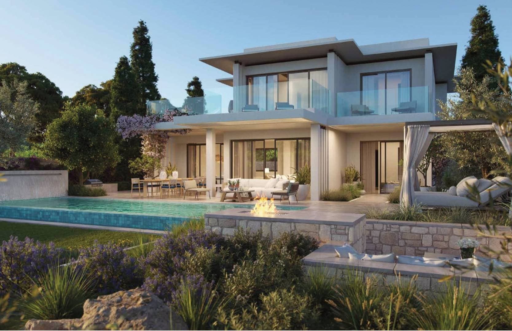 4-bedrooms house in Limassol, Cyprus.