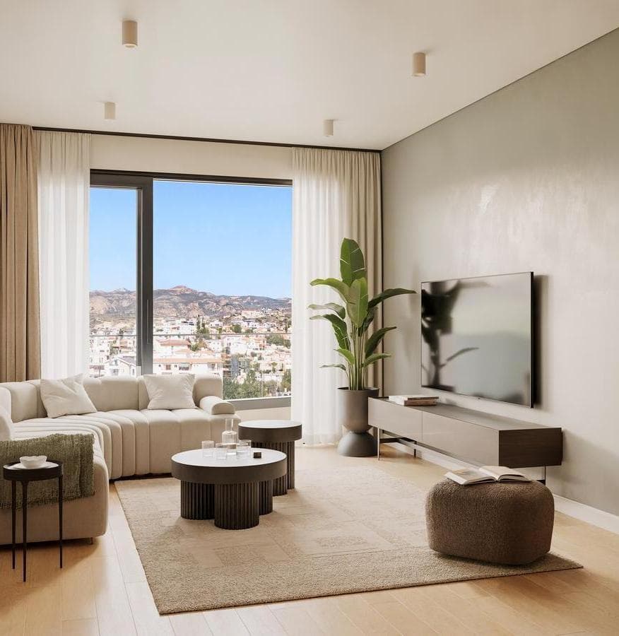 2-bedrooms apartments in Limassol, Cyprus.