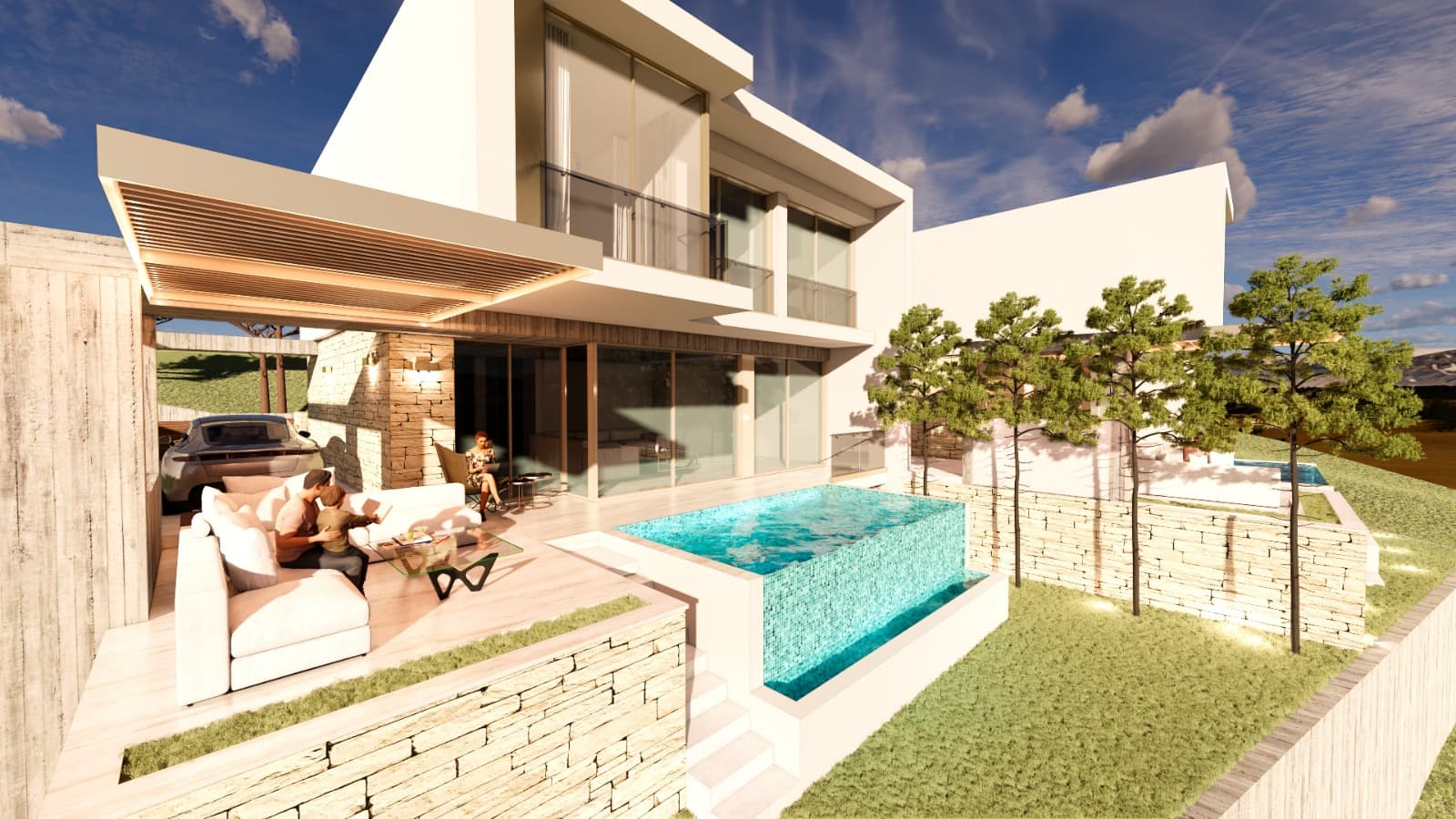 3-bedrooms house in Paphos, Cyprus.