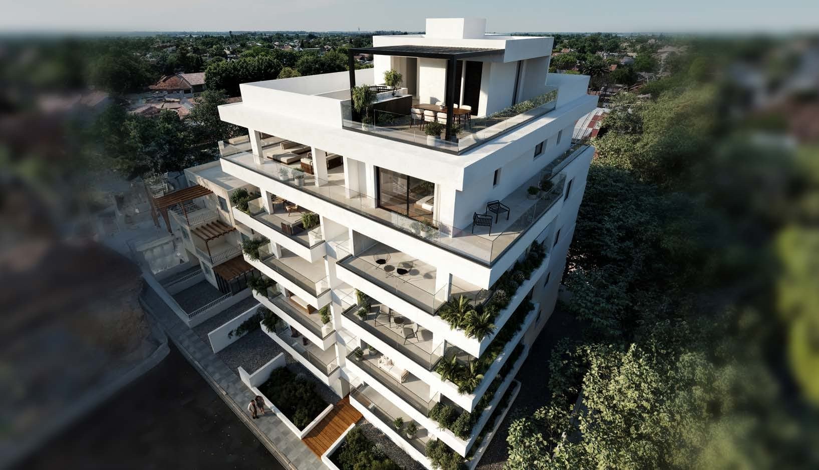 3-bedrooms apartments in Larnaca, Cyprus.