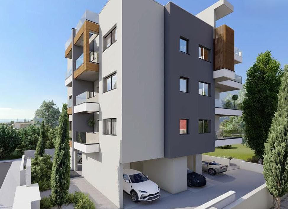 2-bedrooms apartments in Limassol, Cyprus.