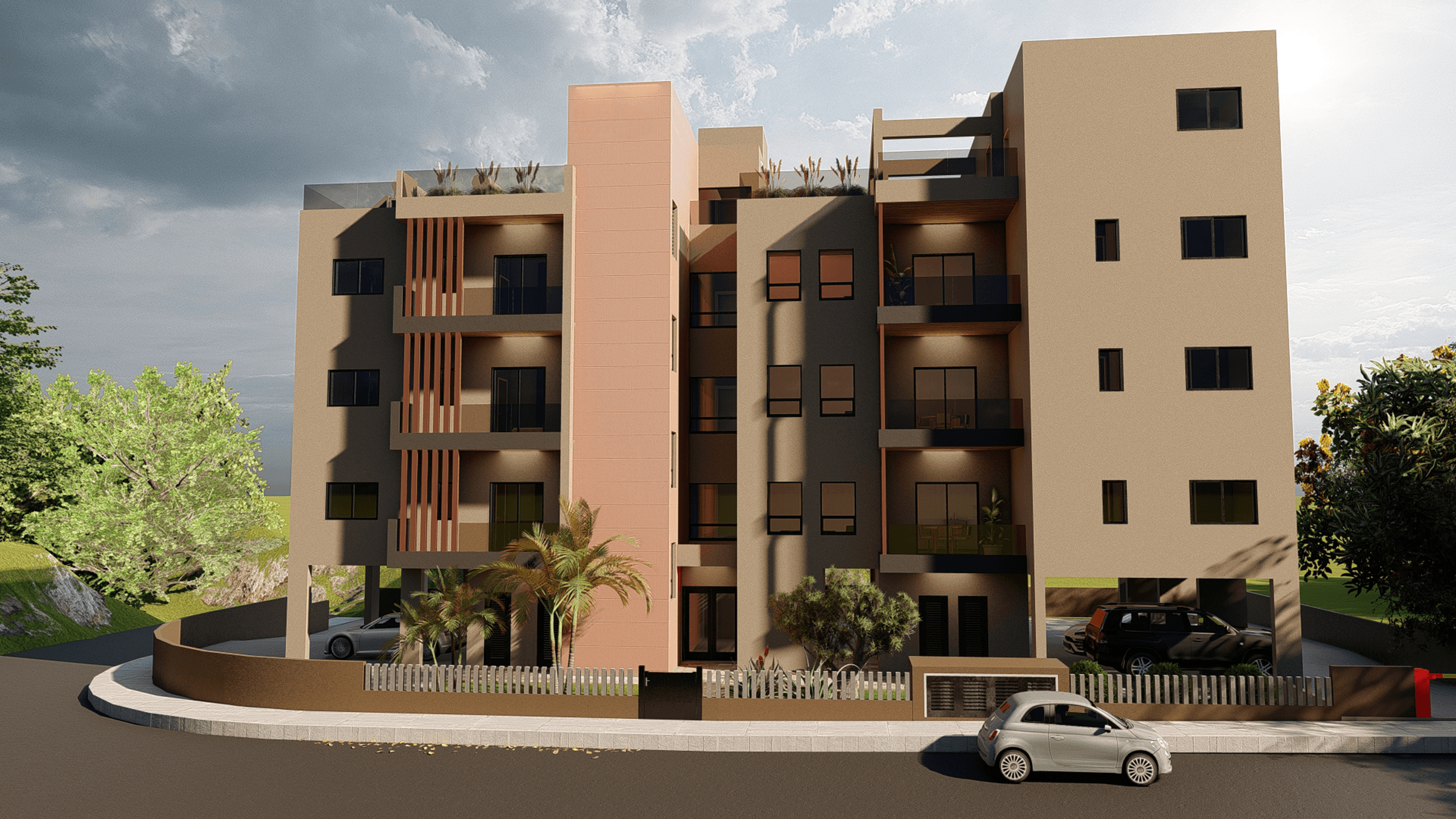3-bedrooms apartments in Limassol, Cyprus.