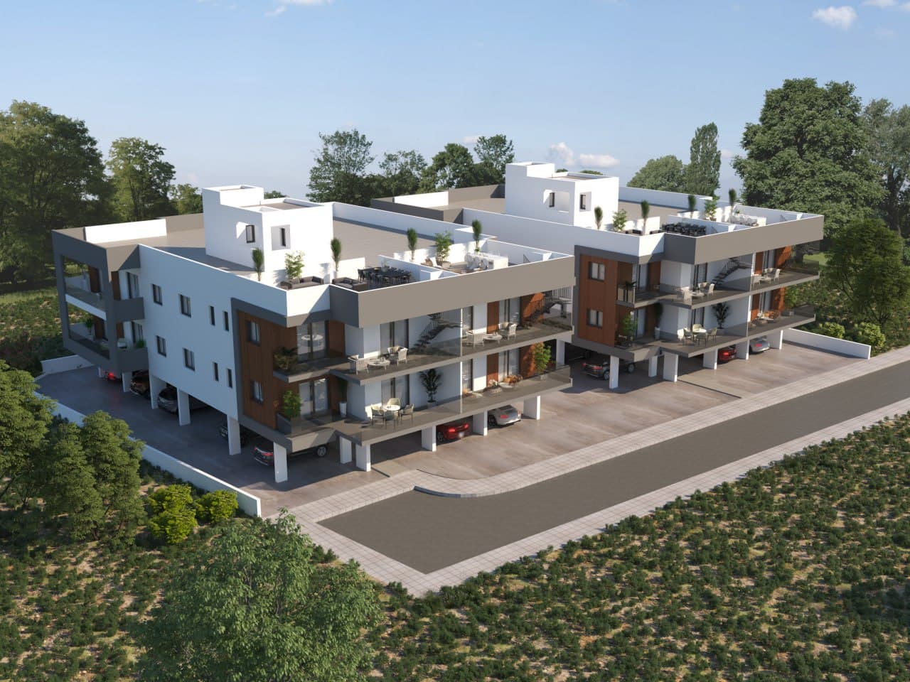 3-bedrooms apartments in Famagusta, Cyprus.