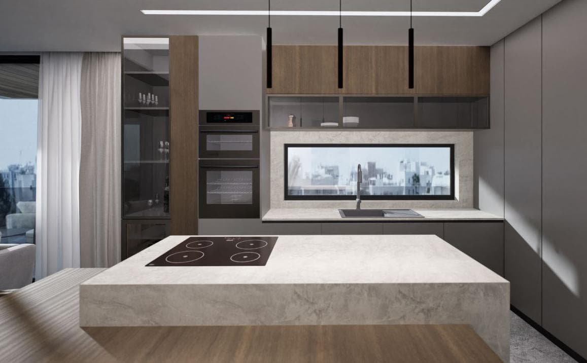 2-bedrooms apartments in Larnaca, Cyprus.