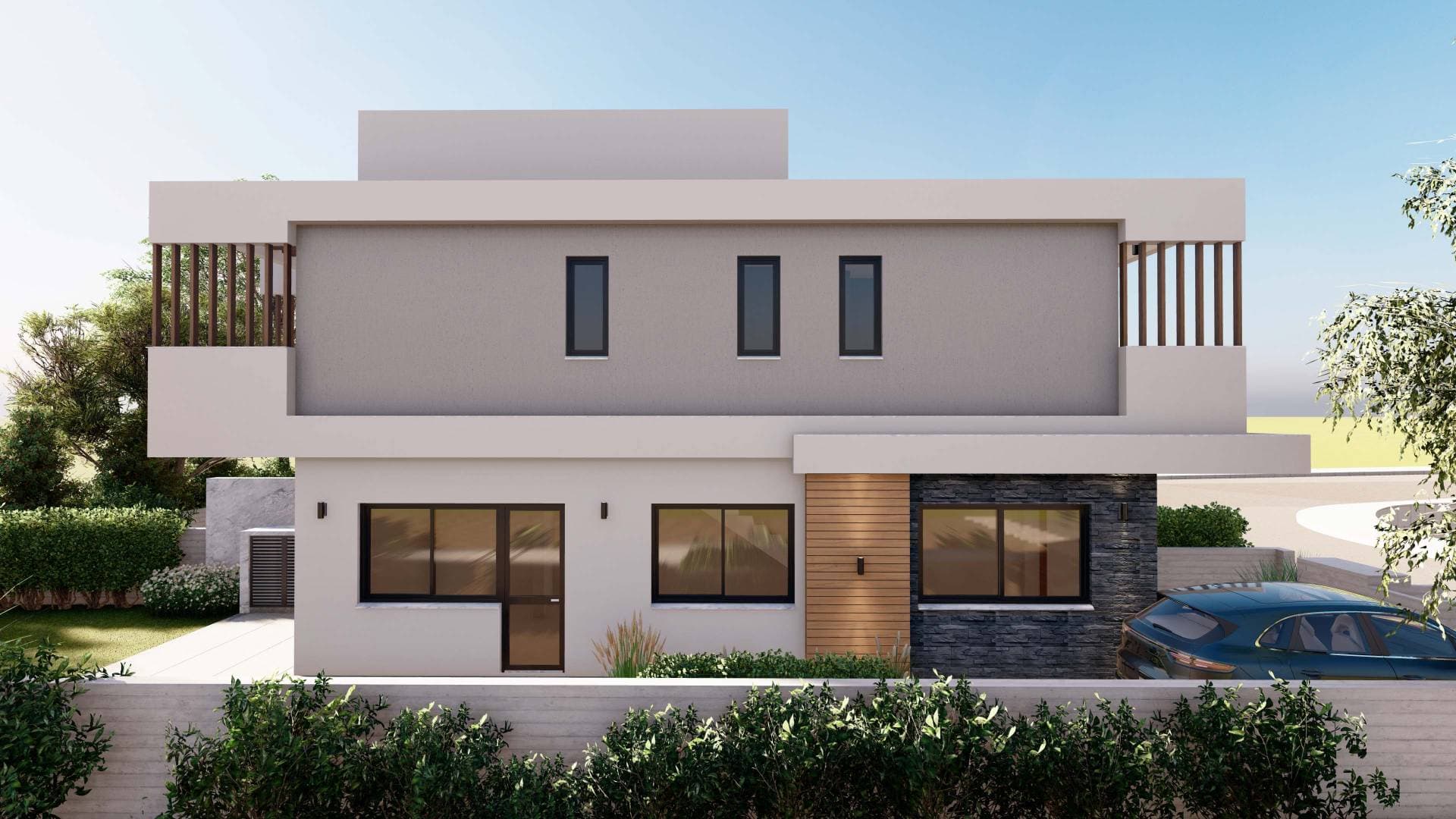 3-bedrooms house in Paphos, Cyprus.