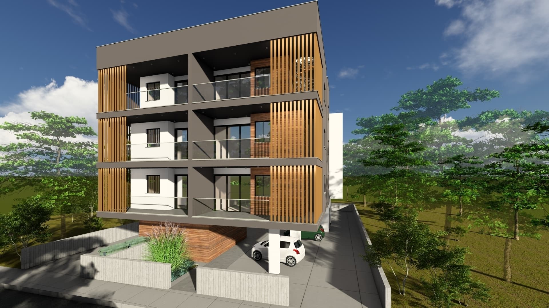 2-bedrooms apartments in Larnaca, Cyprus.
