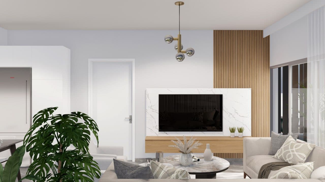 2-bedrooms apartments in Paphos, Cyprus.
