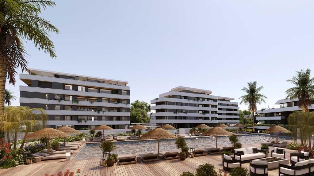 3-bedrooms apartments in Limassol, Cyprus.