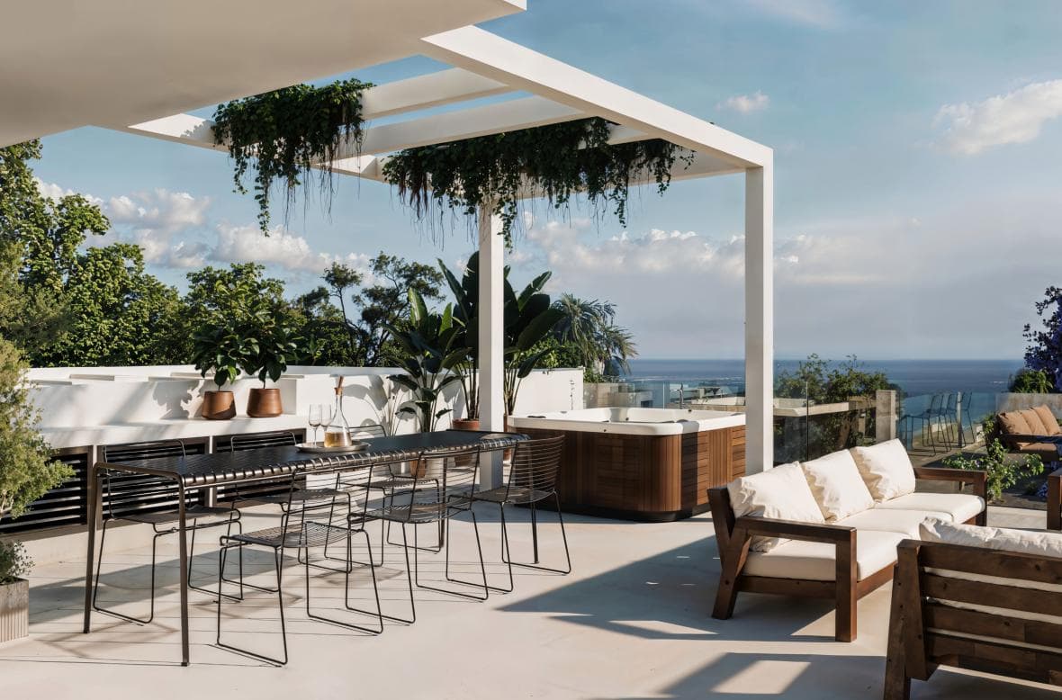 2-bedrooms apartments in Larnaca, Cyprus.