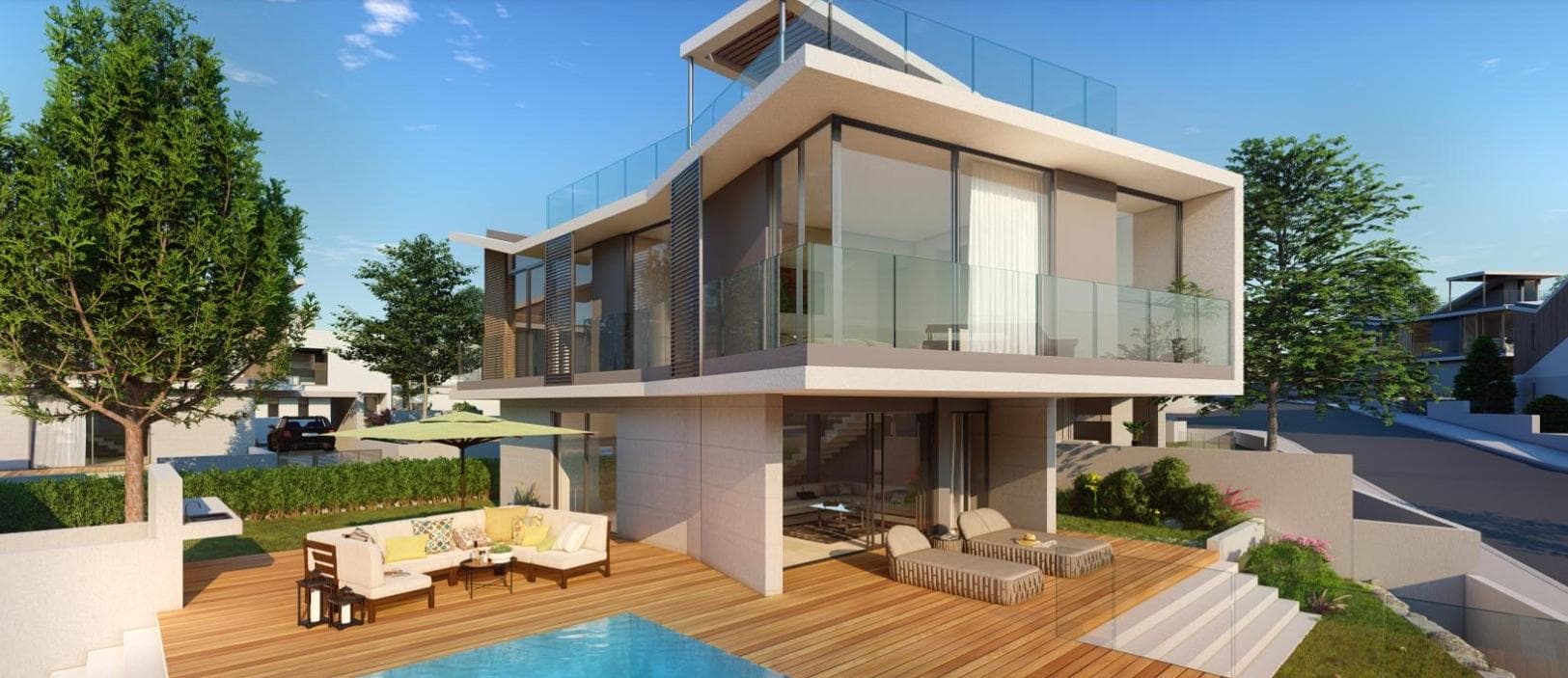 3-bedrooms house in Paphos, Cyprus.