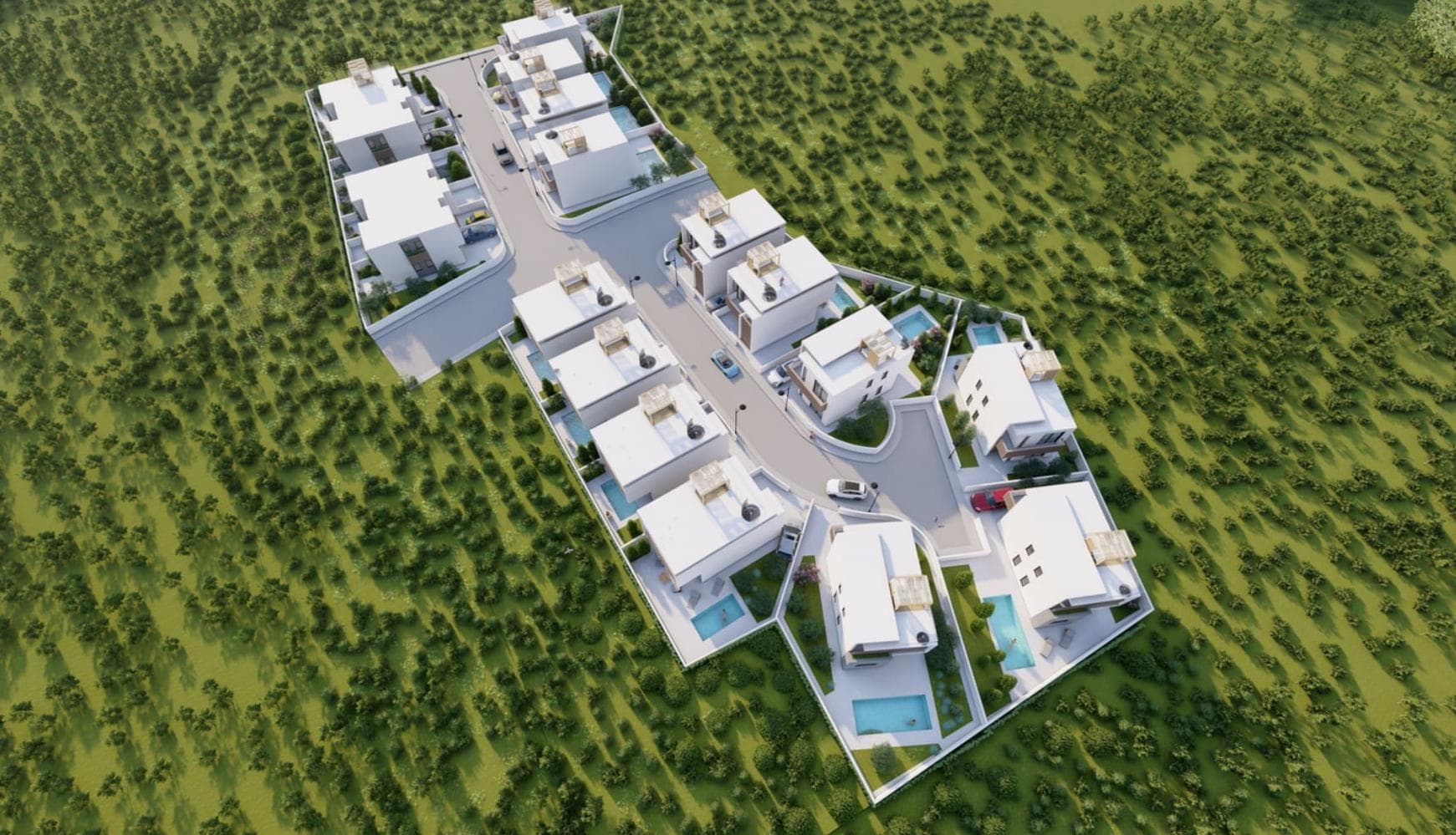 3-bedrooms house in Paphos, Cyprus.