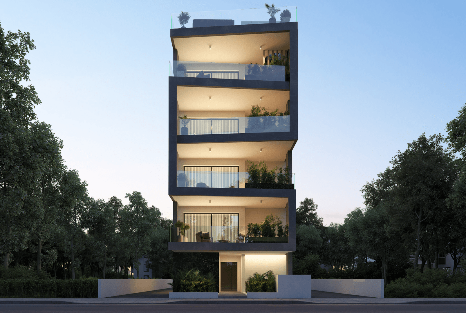 3-bedrooms apartments in Larnaca, Cyprus.