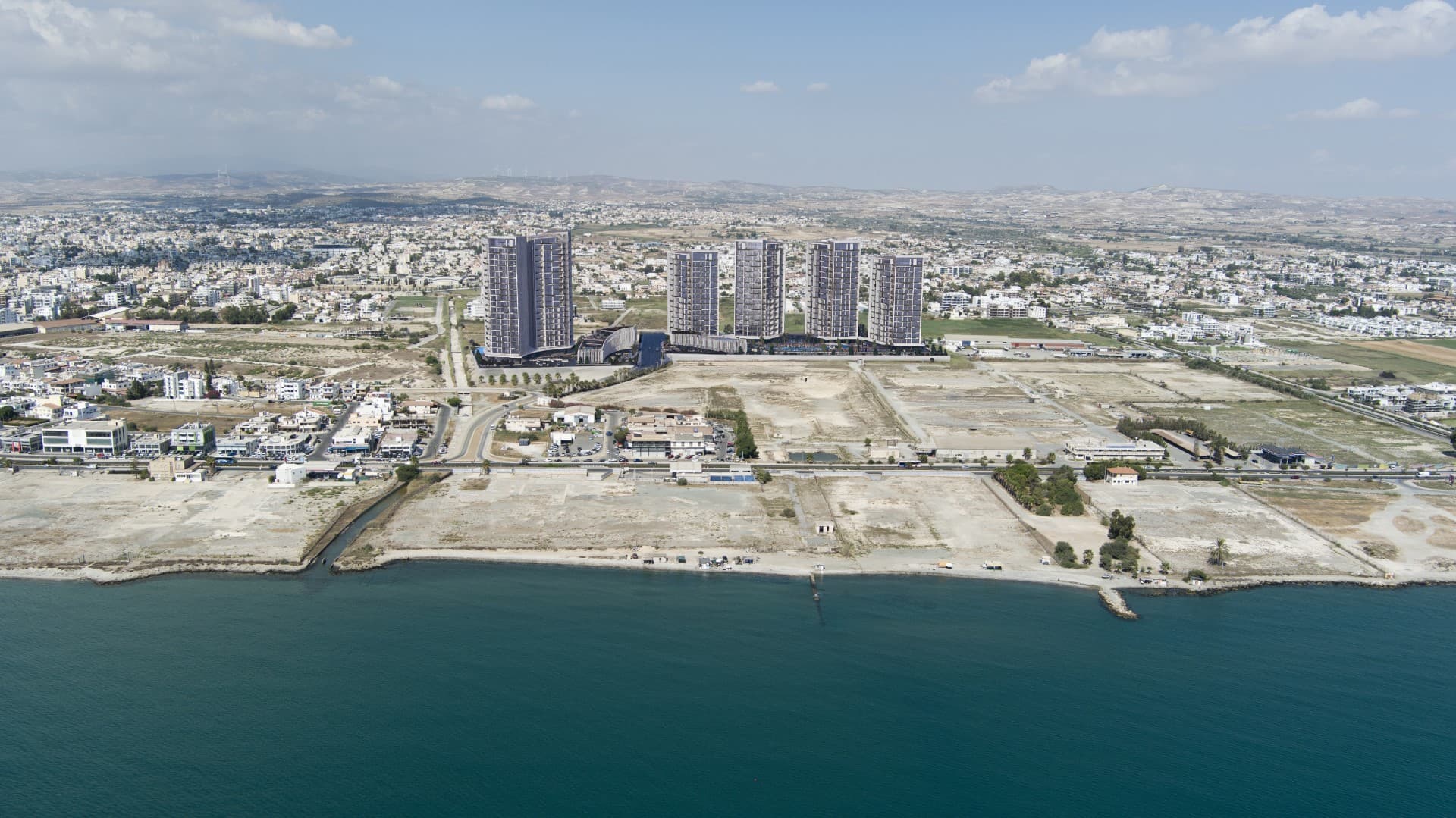 2-bedrooms apartments in Larnaca, Cyprus.