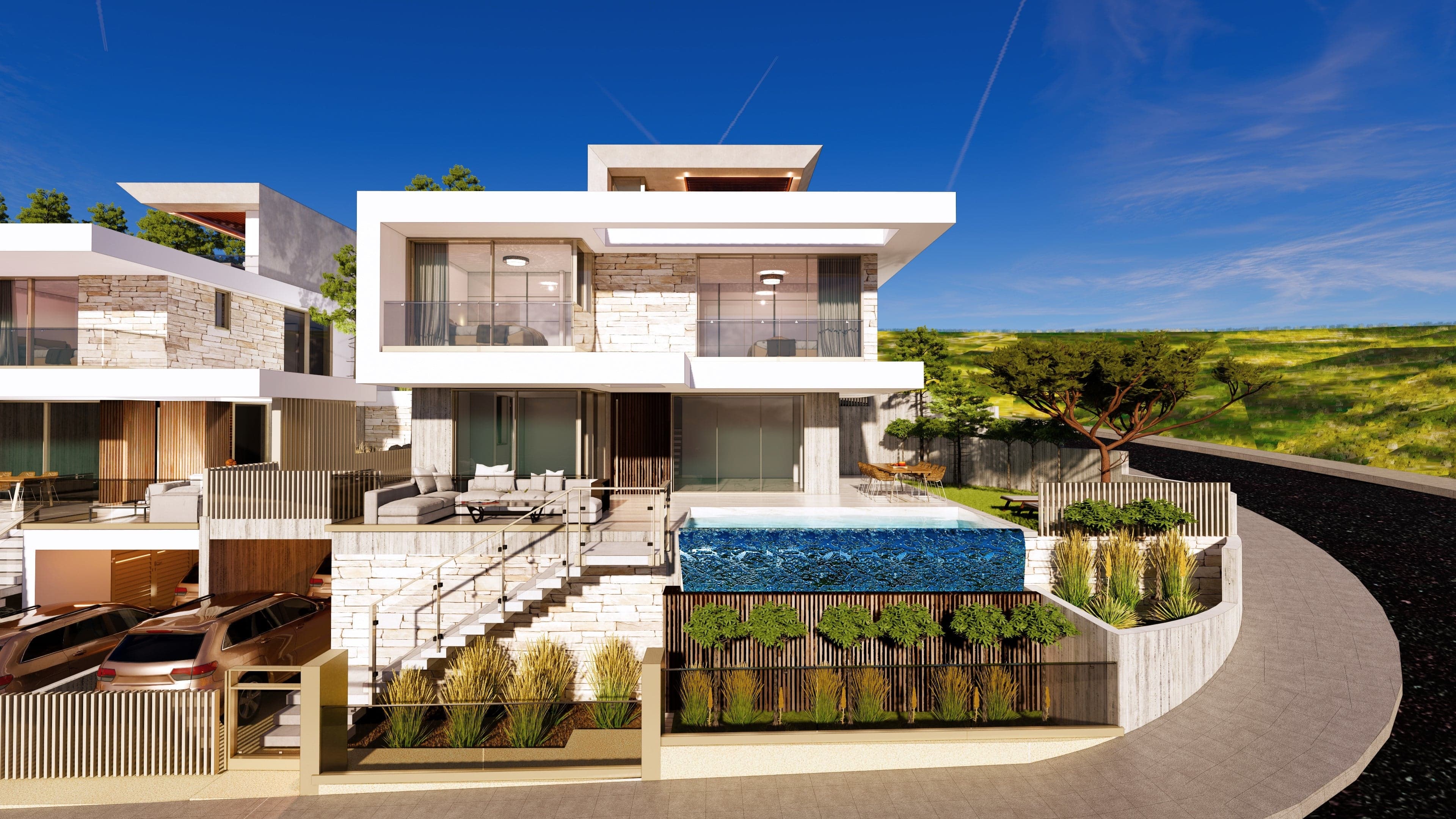 4-bedrooms house in Limassol, Cyprus.