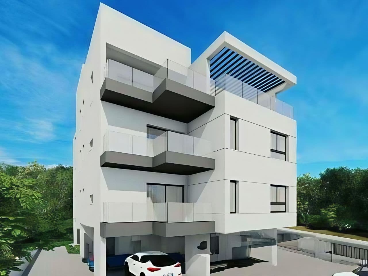 2-bedrooms apartments in Limassol, Cyprus.