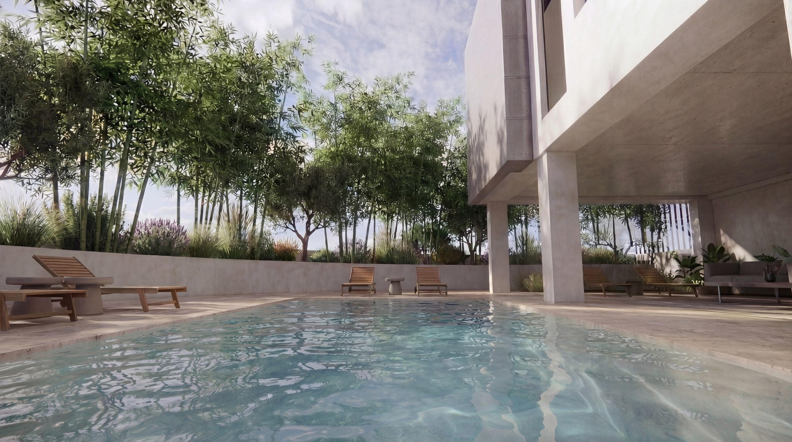 2-bedrooms apartments in Limassol, Cyprus.