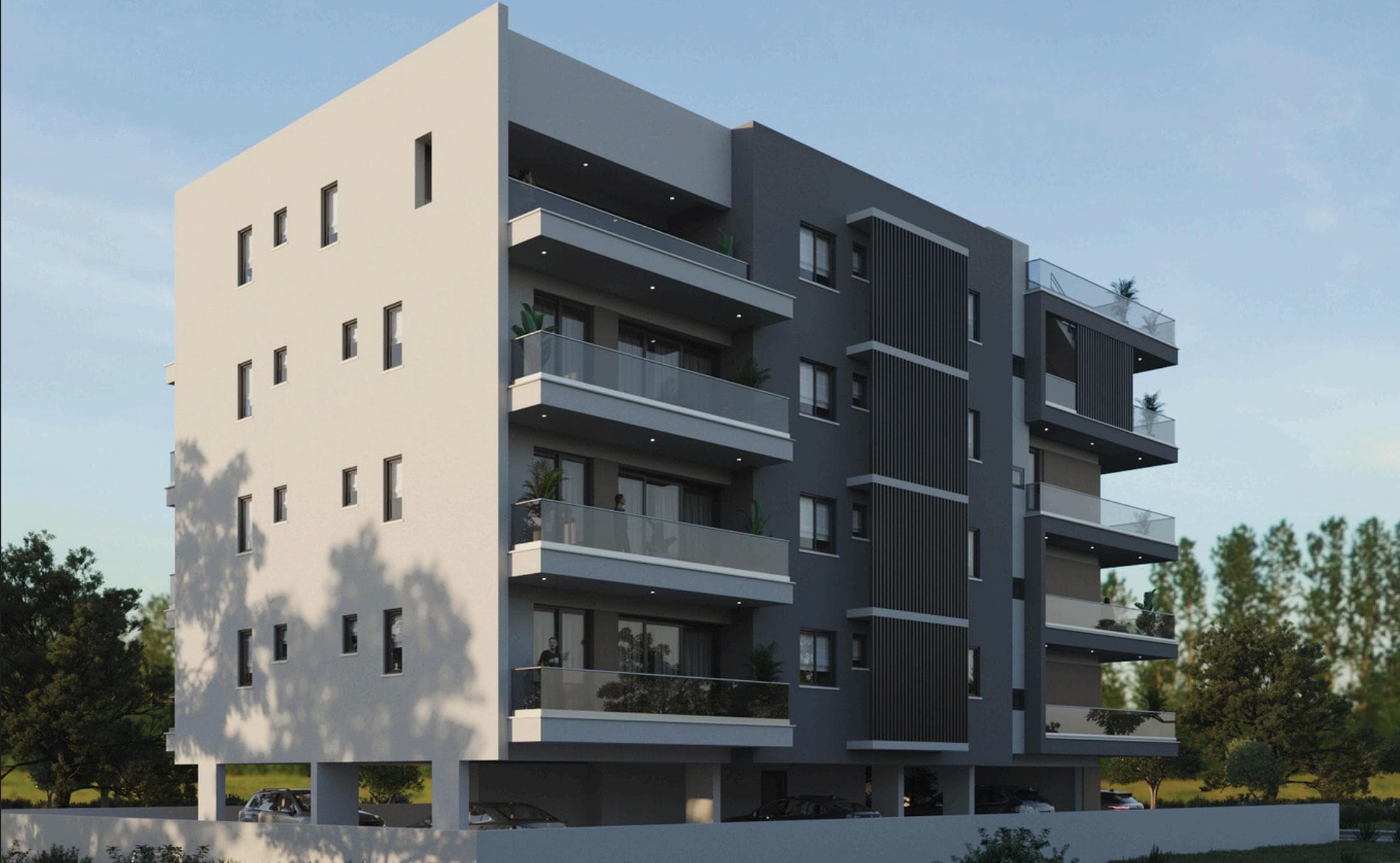 2-bedrooms apartments in Larnaca, Cyprus.