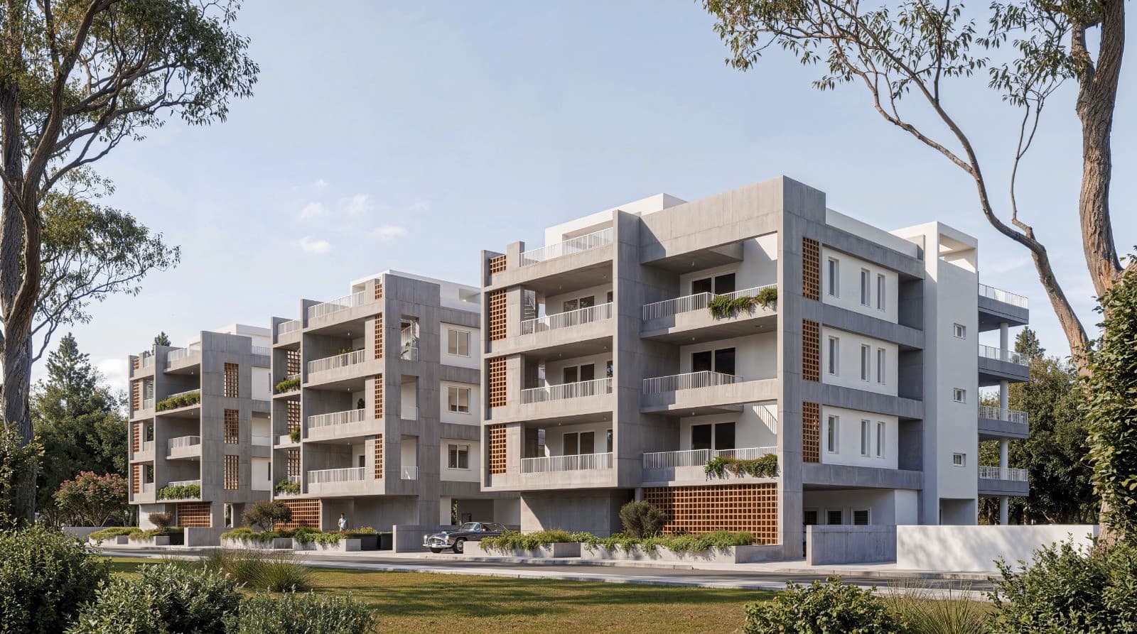 2-bedrooms apartments in Larnaca, Cyprus.