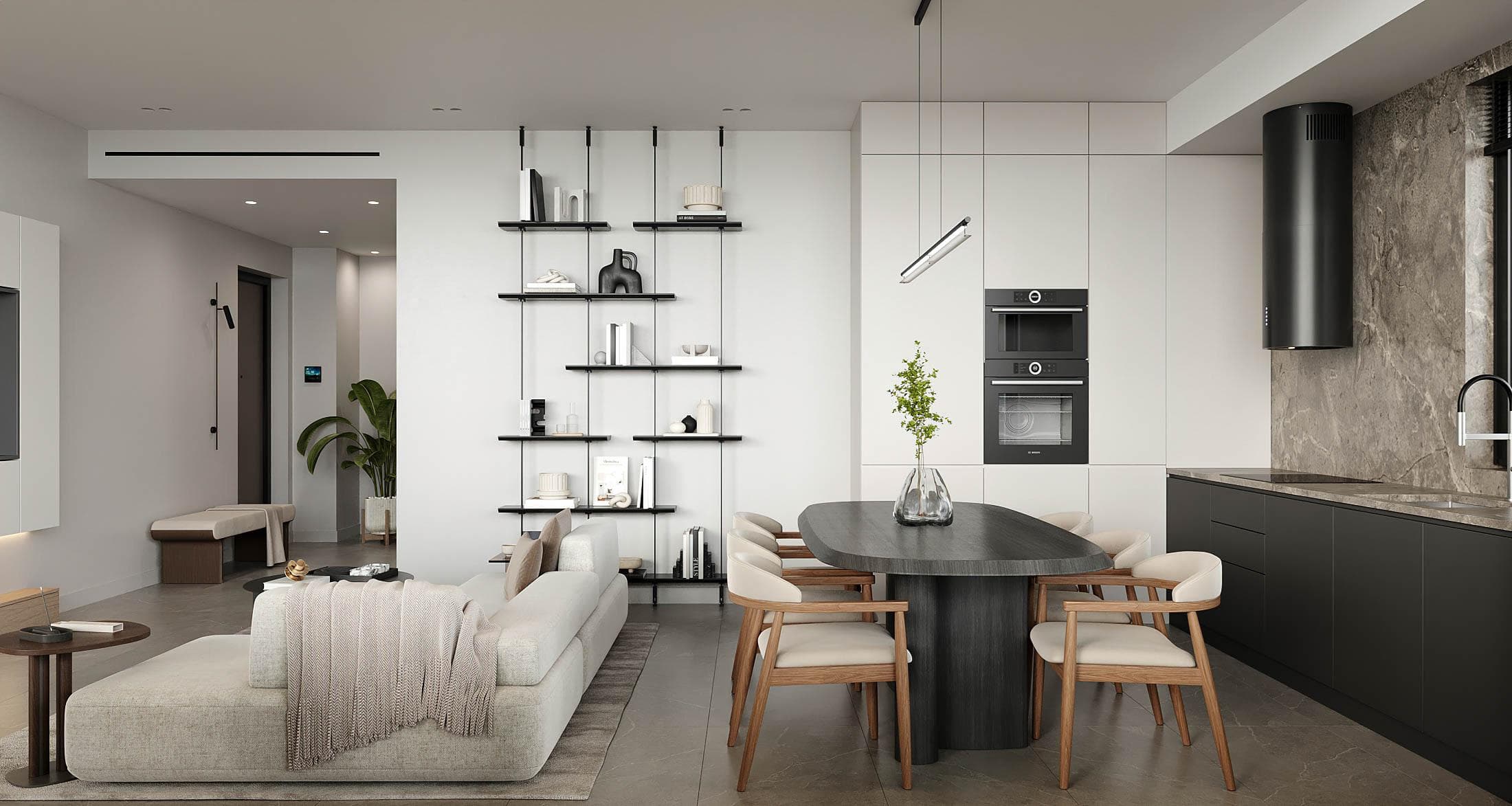 2-bedrooms apartments in Limassol, Cyprus.