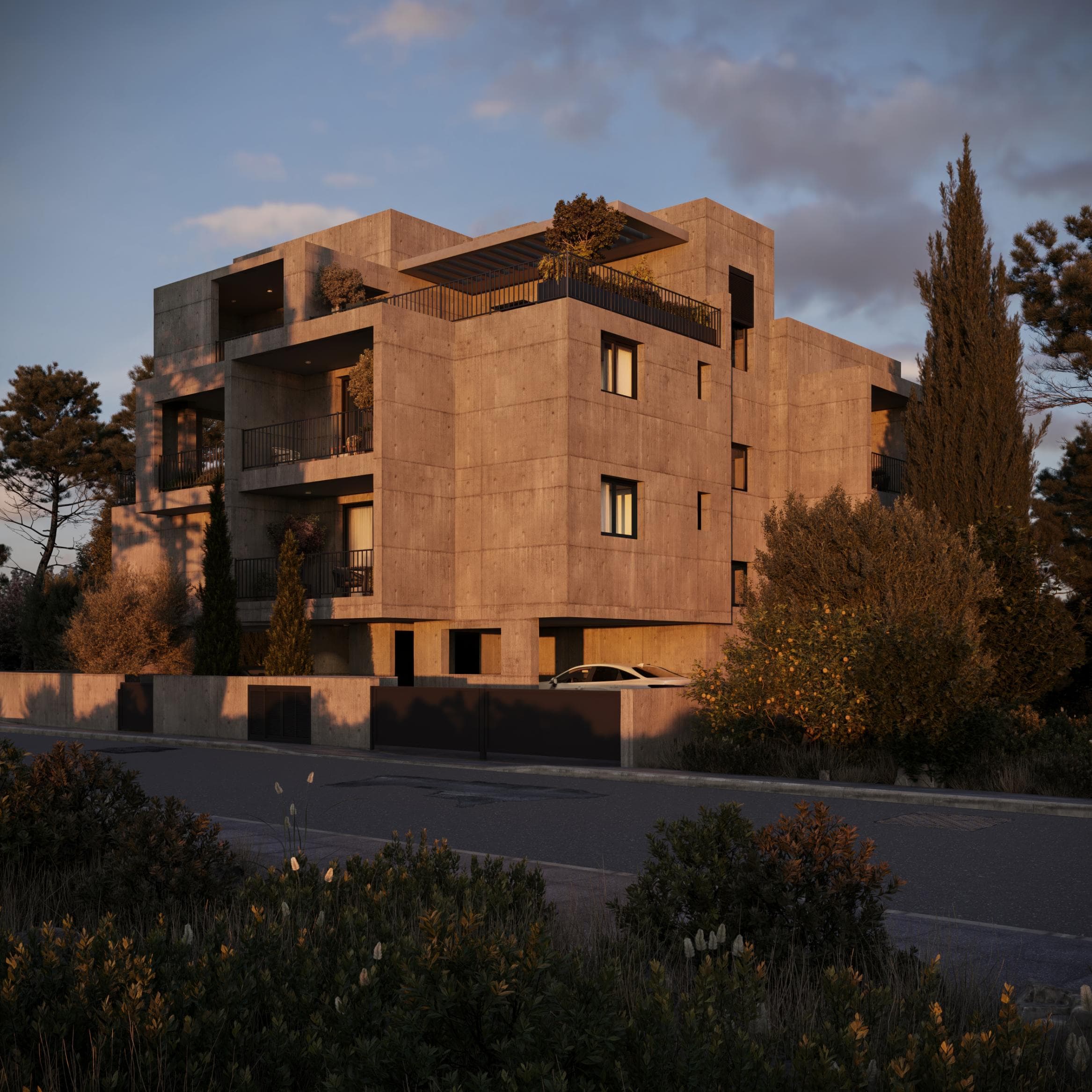 1-bedrooms apartments in Paphos, Cyprus.