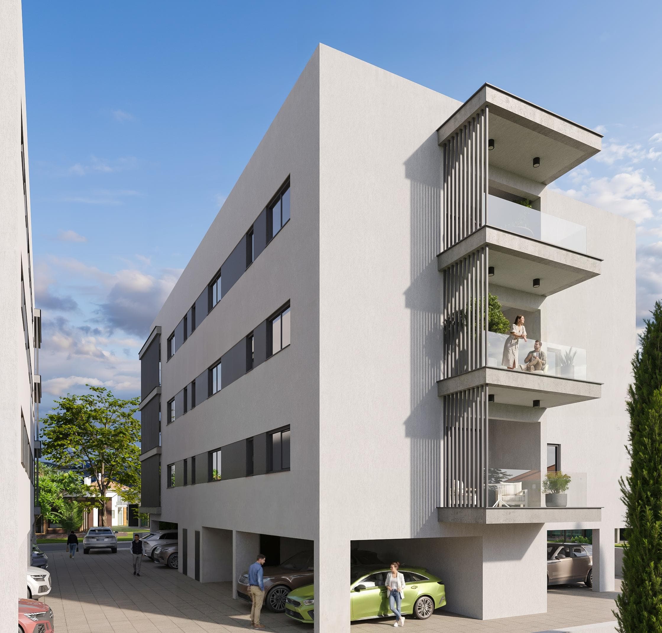2-bedrooms apartments in Limassol, Cyprus.