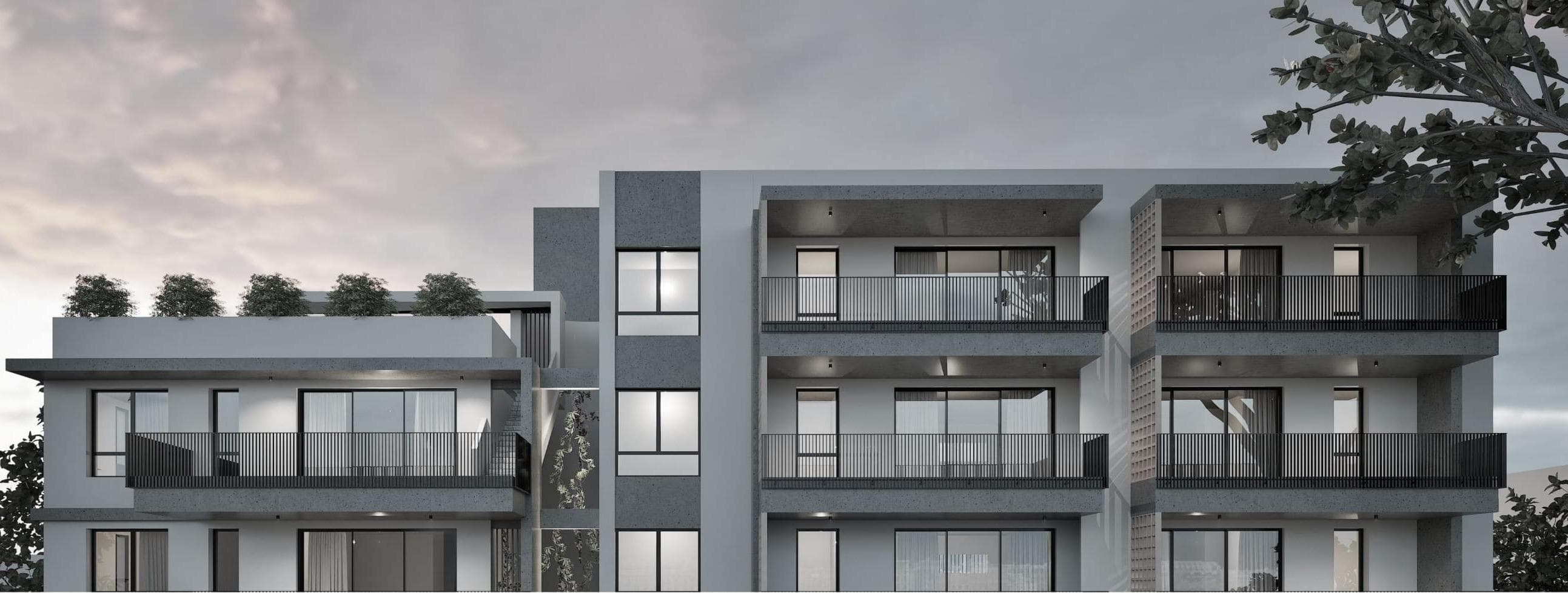 2-bedrooms apartments in Nicosia, Cyprus.