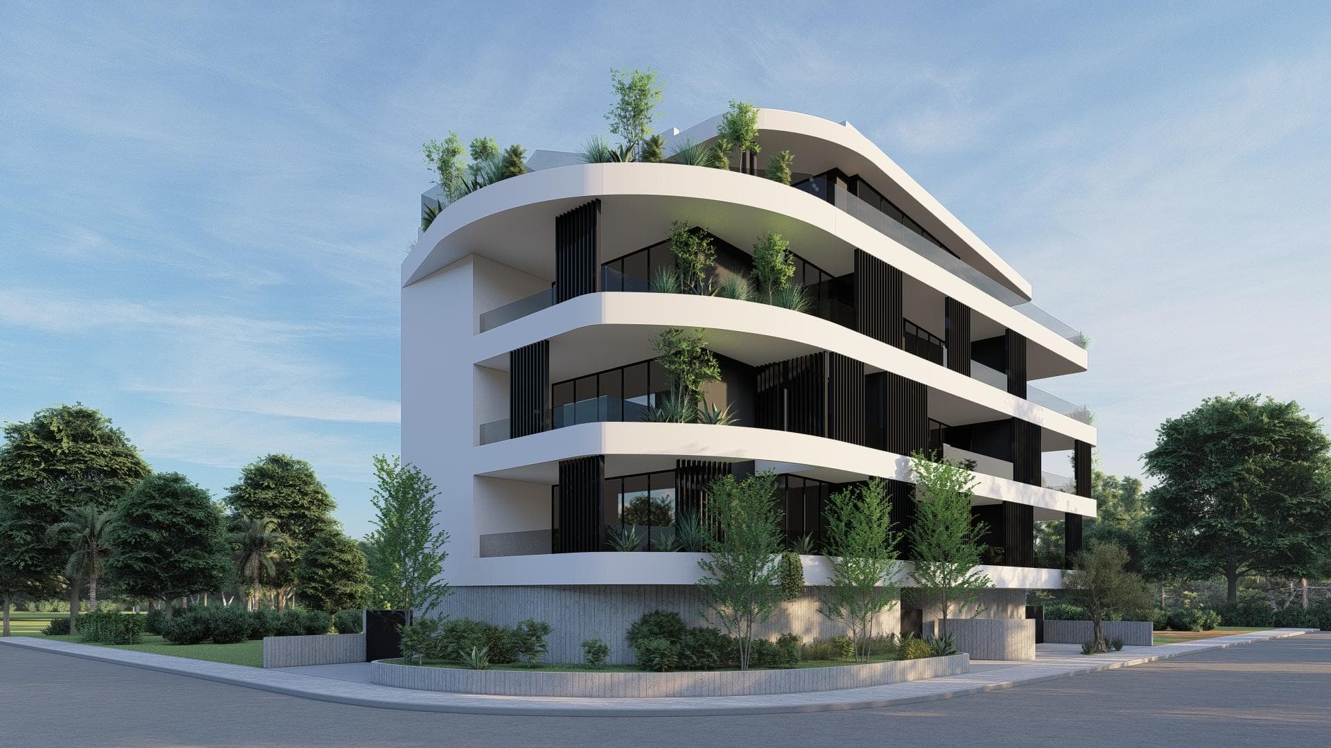 2-bedrooms apartments in Limassol, Cyprus.