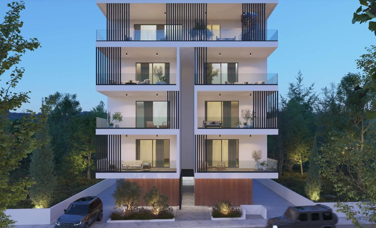 2-bedrooms apartments in Nicosia, Cyprus.